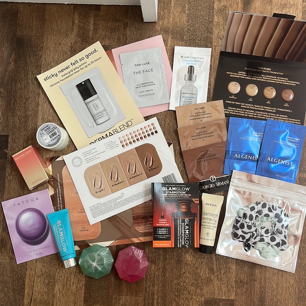 Makeup and Skincare Samples